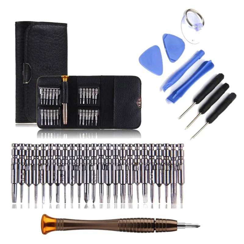 Bakeey 33 in 1 Steel Multi-function Precision Screwdriver Wallet Set Repair Tools for Xiaomi for-iPhone Table
Bakeey 33 in 1 Steel Multi-function Precision Screwdriver Wallet Set Repair Tools for Xiaomi for-iPhone Table