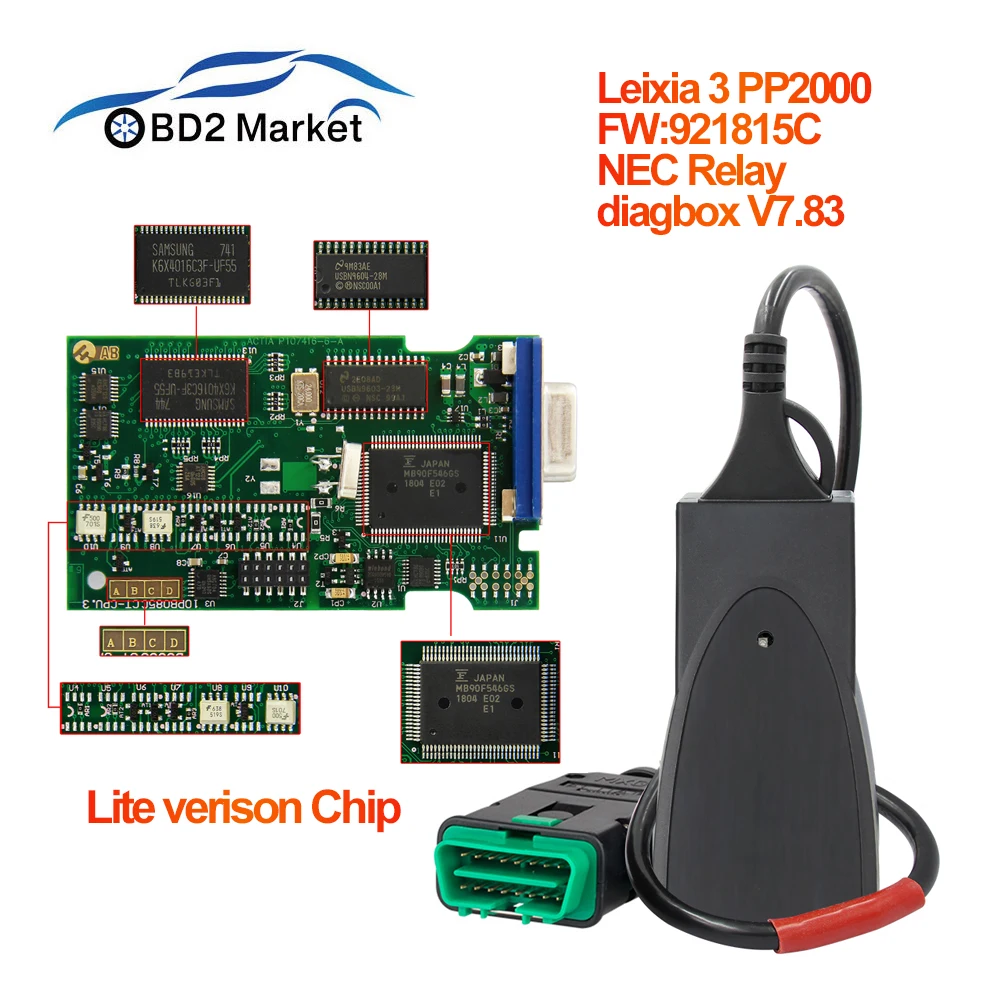 Lexia 3 PP2000 Diagbox V7.83 Firmware 921815C car diagnostics For Citroen/For Peugeot scan-tool leixia3 OBD2 diagnostic tool
Lexia 3 PP2000 Diagbox V7.83 Firmware 921815C car diagnostics For Citroen/For Peugeot scan-tool leixia3 OBD2 diagnostic tool