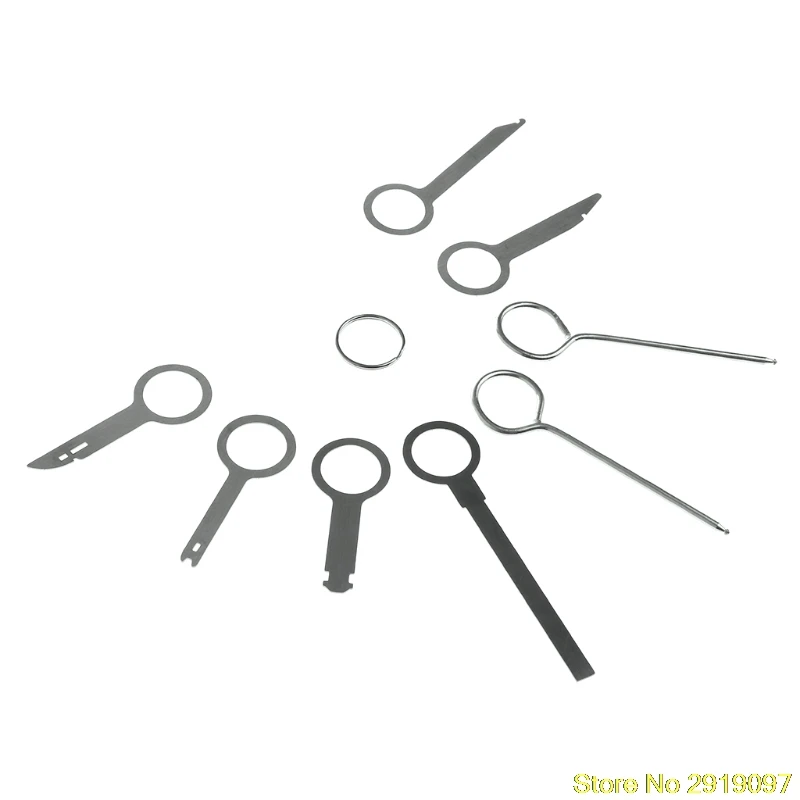 New Arrive 8 Pcs Car Stereo CD Radio Audio Head Unit Release Removal Key Tool Kit Drop Shipping Support
New Arrive 8 Pcs Car Stereo CD Radio Audio Head Unit Release Removal Key Tool Kit Drop Shipping Support