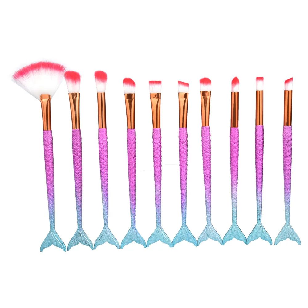 10Pcs Makeup Brushes Set Eye Shadow Foundation Powder Eyeliner Eyelash Lip Make Up Brush Cosmetic Beauty Tool Kit Hot L58
10Pcs Makeup Brushes Set Eye Shadow Foundation Powder Eyeliner Eyelash Lip Make Up Brush Cosmetic Beauty Tool Kit Hot L58