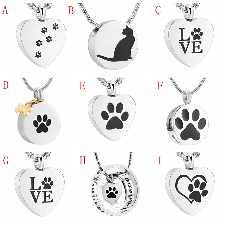 Free Filling Kit & Instructions, Loss of Pet Dog/ Cat Paw Engraving Funeral Urn Ash Holder Keepsake Stainless Cremation Necklace
Free Filling Kit & Instructions, Loss of Pet Dog/ Cat Paw Engraving Funeral Urn Ash Holder Keepsake Stainless Cremation Necklace