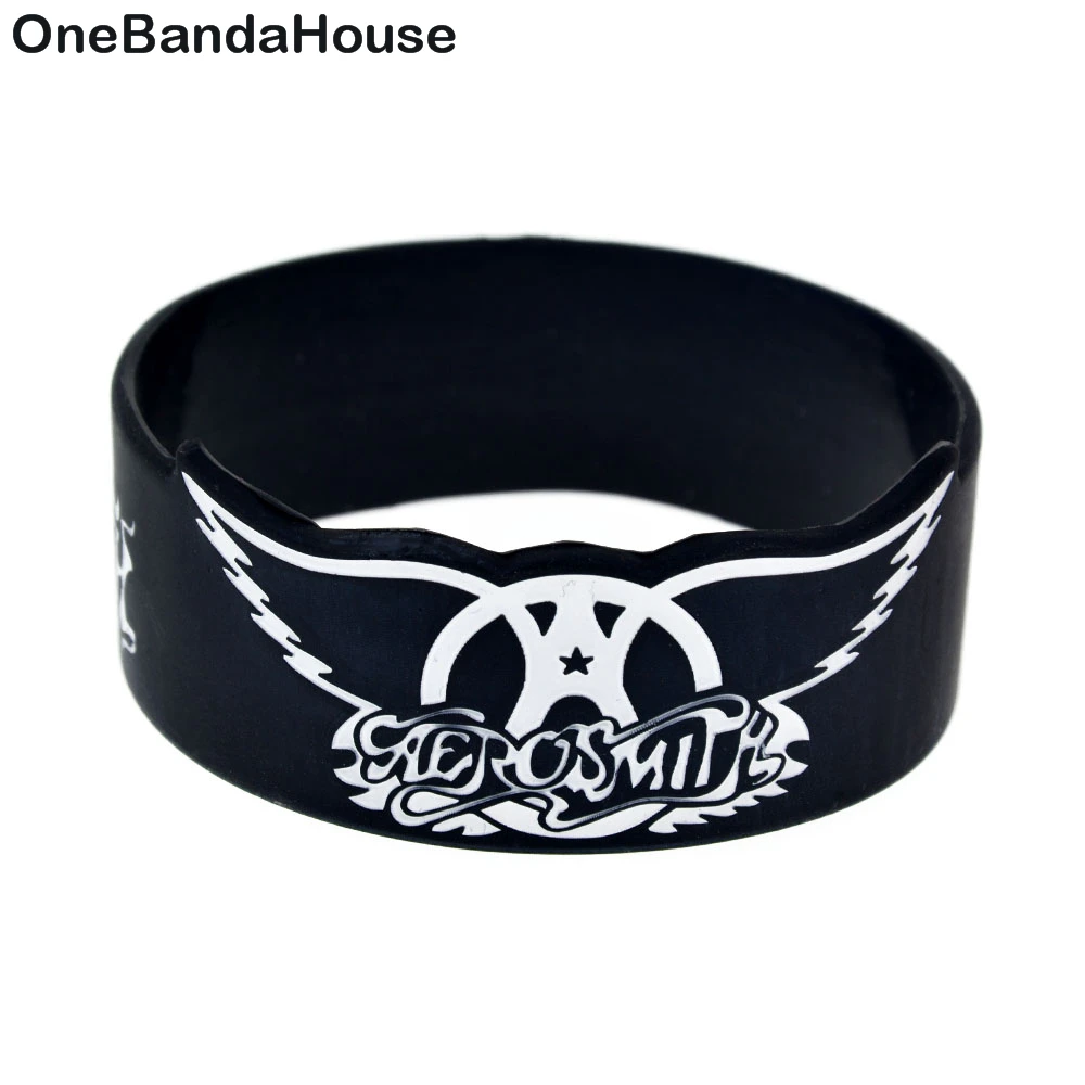 OneBandaHouse 25PCS/Lot Rock Band Aerosmith Silicone Wristband 1 Inch Wide Classic Decoration Bracelet
OneBandaHouse 25PCS/Lot Rock Band Aerosmith Silicone Wristband 1 Inch Wide Classic Decoration Bracelet
