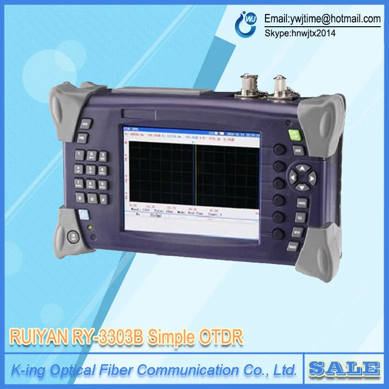 RY3303B Optical Fiber Ranger (100~120KM) simple OTDR Handheld intelligent optical fiber communications measuring instruments
RY3303B Optical Fiber Ranger (100~120KM) simple OTDR Handheld intelligent optical fiber communications measuring instruments