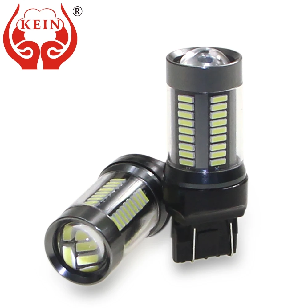 KEIN 2PCS 7443 led t20 w21/5w 4014 66SMD car auto Brake lights stop parking Tail 7443 led bulb signal lamp 12V HD Lens white red
KEIN 2PCS 7443 led t20 w21/5w 4014 66SMD car auto Brake lights stop parking Tail 7443 led bulb signal lamp 12V HD Lens white red