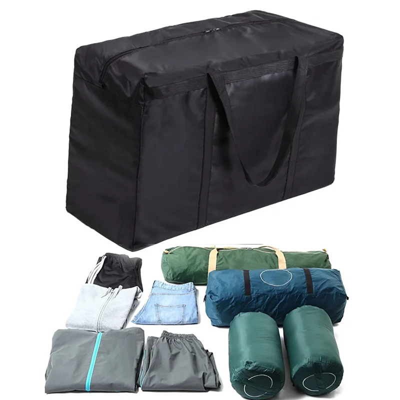 Household storage bag Black Folding waterproof Oxford fabric bag for blankets quilts sheets clothes organization travel bags
Household storage bag Black Folding waterproof Oxford fabric bag for blankets quilts sheets clothes organization travel bags
