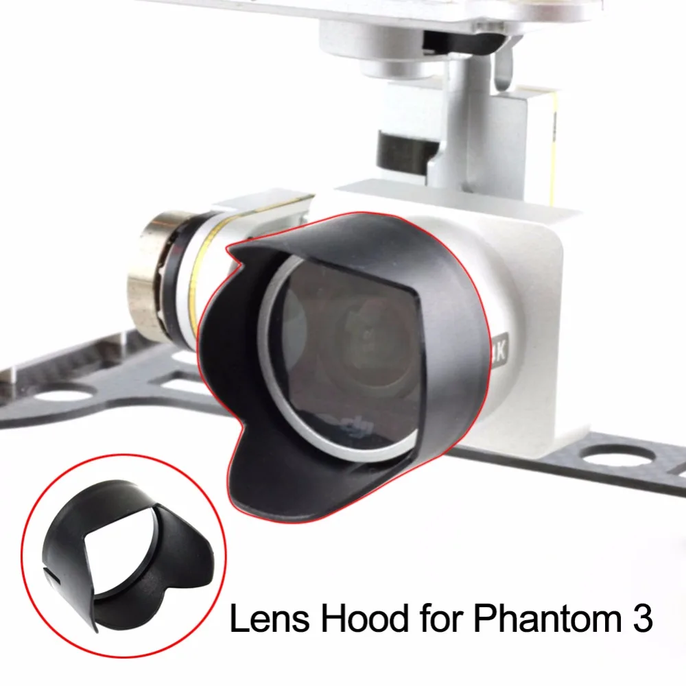 Lens Hood Sun Shade Sunshade for DJI Phantom 3 Phantom 4 Advanced Professional Standard SE Drone Snap on Camera Hood Spare Parts
Lens Hood Sun Shade Sunshade for DJI Phantom 3 Phantom 4 Advanced Professional Standard SE Drone Snap on Camera Hood Spare Parts