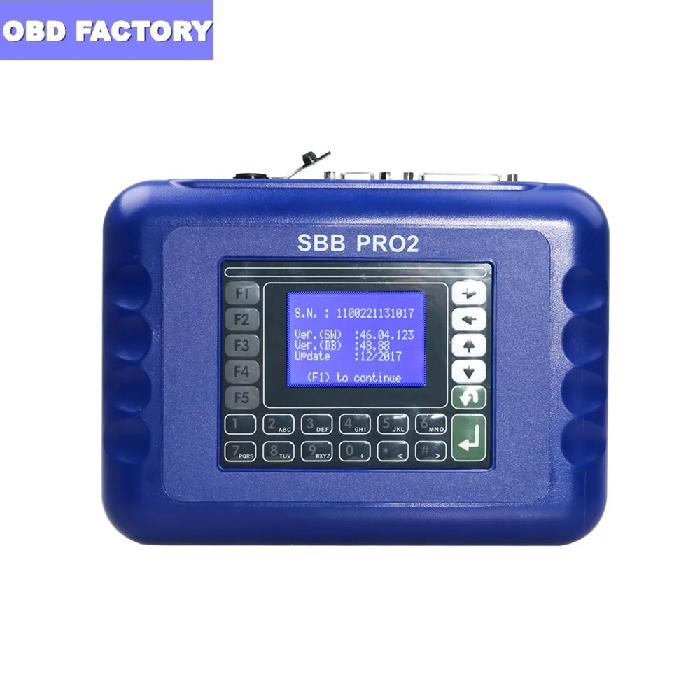 V48.88 SBB PRO2 Auto Key Programmer Support Cars to 2017 Toyota G Chip SBB Silca Immobilizer Car Key Programmer SBB PRO2
V48.88 SBB PRO2 Auto Key Programmer Support Cars to 2017 Toyota G Chip SBB Silca Immobilizer Car Key Programmer SBB PRO2