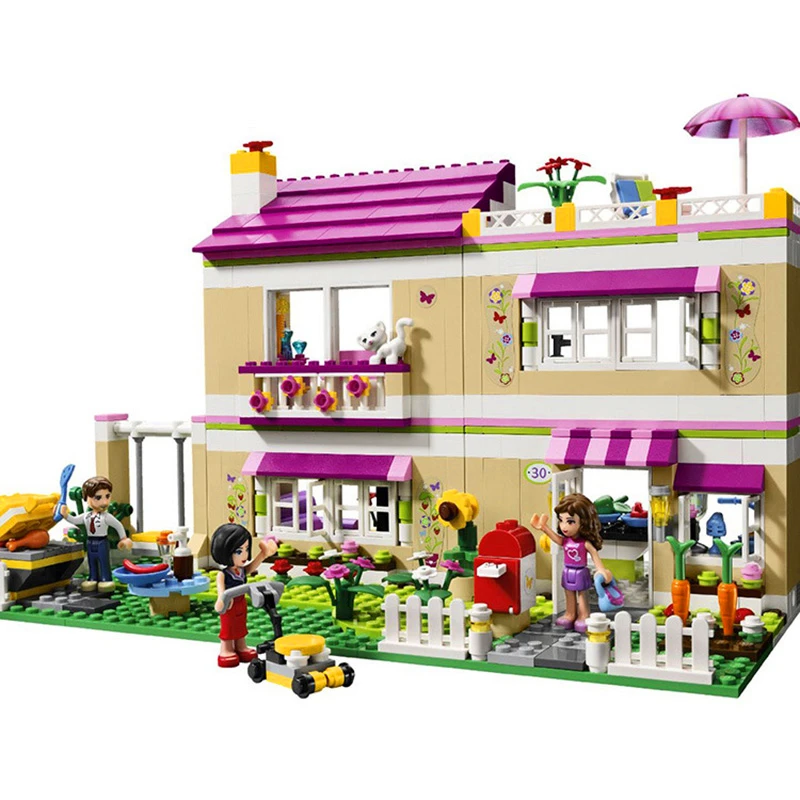 BELA 10163 Friends Princess Olivia's House Building Blocks Brick Compatible LegoIN 3315 Technic Playmobil Toys For Children
BELA 10163 Friends Princess Olivia's House Building Blocks Brick Compatible LegoIN 3315 Technic Playmobil Toys For Children
