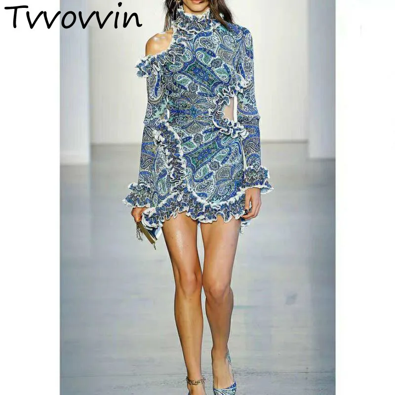 TVVOVVIN Women Dress Irregular Hollow Out Ruffles Flare Sleeve Summer Dress Asymmetry Print Sexy Beach Dresses Women 2019 V183
TVVOVVIN Women Dress Irregular Hollow Out Ruffles Flare Sleeve Summer Dress Asymmetry Print Sexy Beach Dresses Women 2019 V183