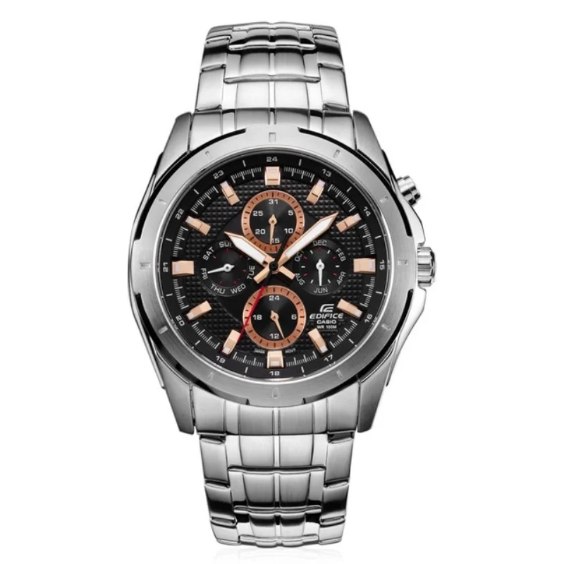 

Casio Edifice Watch quartz watch stainless steel Wrist Watch relogio masculino men's business 10 bar waterproof watch EF-328D-1A