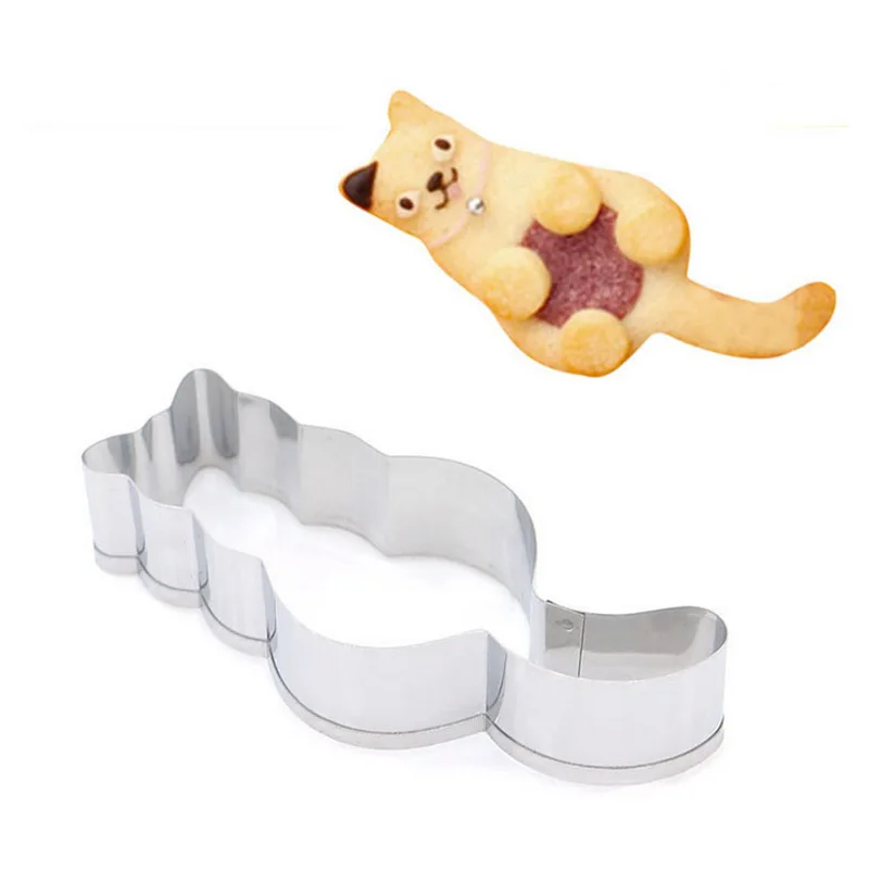 1Pc DIY Cat Shape Cookies Chocolate Mold Stainless Steel Fondant Moulds Soap Mold Baking Tools Kitchen Accessories
1Pc DIY Cat Shape Cookies Chocolate Mold Stainless Steel Fondant Moulds Soap Mold Baking Tools Kitchen Accessories