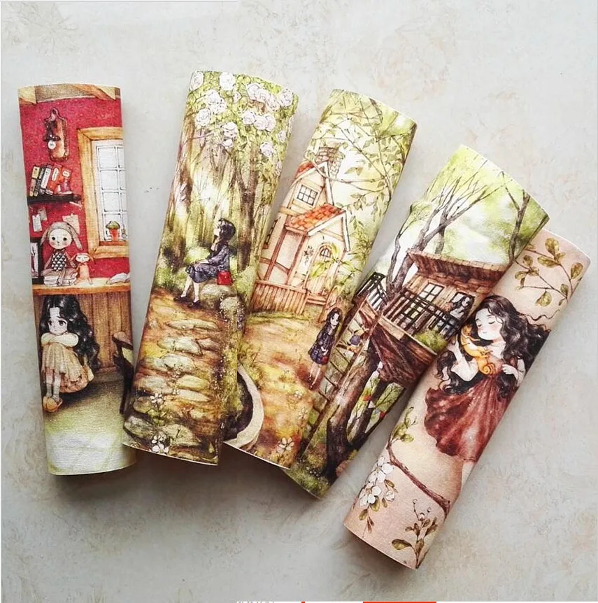 Forest girl hand dyed fabric cotton canvas DIY patchwork cloth digital printing cloth home decora handmade purse material D20
Forest girl hand dyed fabric cotton canvas DIY patchwork cloth digital printing cloth home decora handmade purse material D20