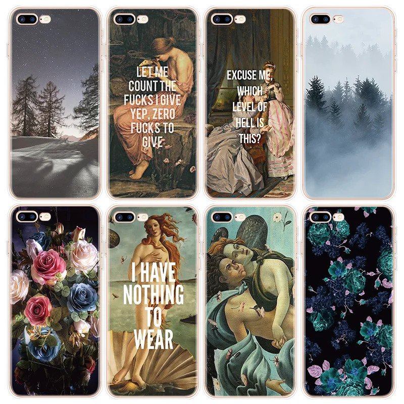Art Painting Cover For iPhone X 10 6 S 7 8 Plus Fundas For iPhone 6s 4 4S 5 5S SE 5C Coque For iPhone Xs Max XR 7plus TPU Case
Art Painting Cover For iPhone X 10 6 S 7 8 Plus Fundas For iPhone 6s 4 4S 5 5S SE 5C Coque For iPhone Xs Max XR 7plus TPU Case