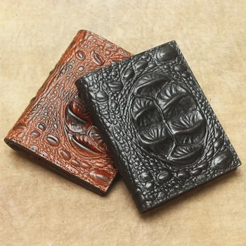 Hot genuine leather short wallet like crocodile printing vintage style unisex vegetable tanned leathe purse top quality
Hot genuine leather short wallet like crocodile printing vintage style unisex vegetable tanned leathe purse top quality