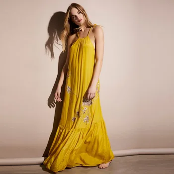 2019 Bohemian Dress Sexy Backless Print Emboidery Women Spaghetti Strap Casual Loose Sleeveless Party Body con Dresses Wholesale
2019 Bohemian Dress Sexy Backless Print Emboidery Women Spaghetti Strap Casual Loose Sleeveless Party Body con Dresses Wholesale