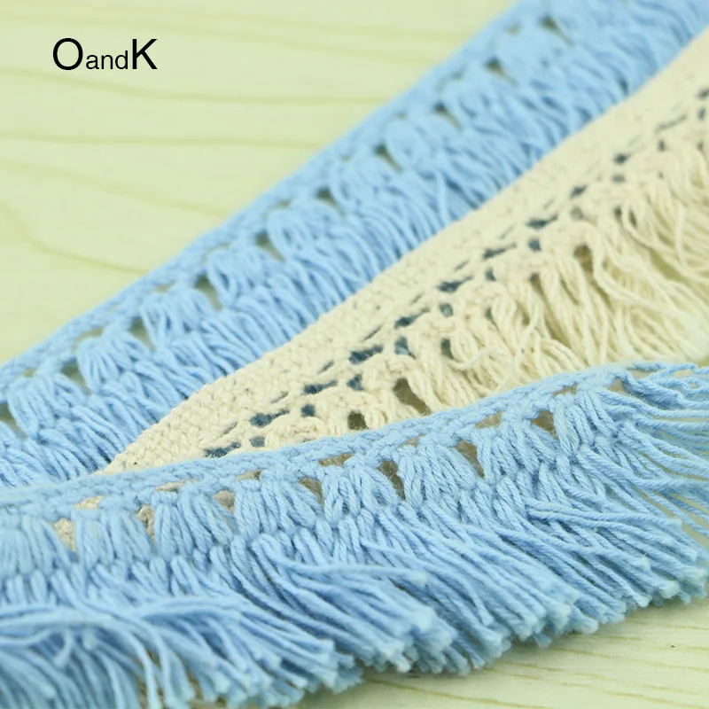 3YARD Knitted Cotton tassel Lace Ribbon Beige BLUE ColorDIY Handmade,Wedding Party/Craft &Gift Packing/Child Dress/Decoration
3YARD Knitted Cotton tassel Lace Ribbon Beige BLUE ColorDIY Handmade,Wedding Party/Craft &Gift Packing/Child Dress/Decoration