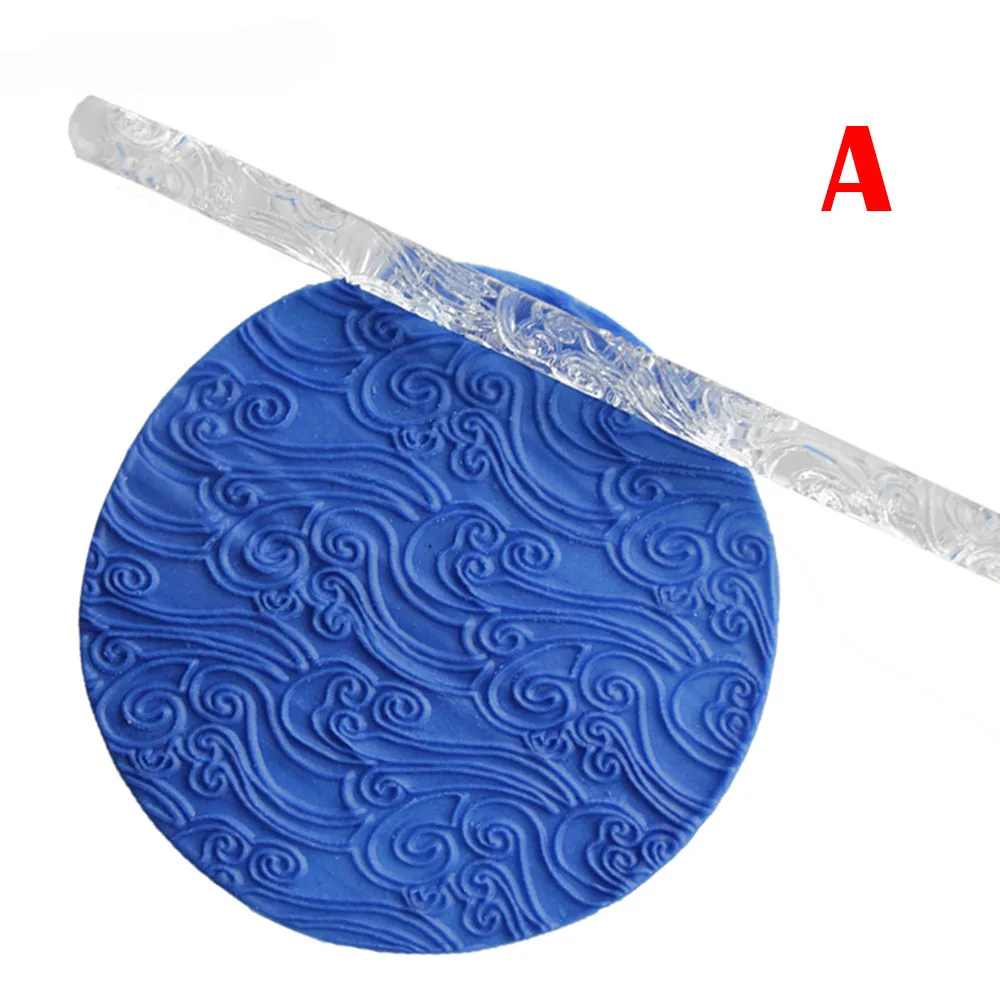 Embossing Acrylic Rolling Pin Fondant Sugar Craft Cake Baking Decorating Tool Cookies Noodle Biscuit Fondant Cake Dough Engraved
Embossing Acrylic Rolling Pin Fondant Sugar Craft Cake Baking Decorating Tool Cookies Noodle Biscuit Fondant Cake Dough Engraved