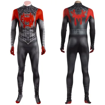 Spider-Man:Into the Spider-Verse Miles Morales Cosplay Costume Suit Uniform For Adult Men Halloween Carnival Costumes
Spider-Man:Into the Spider-Verse Miles Morales Cosplay Costume Suit Uniform For Adult Men Halloween Carnival Costumes