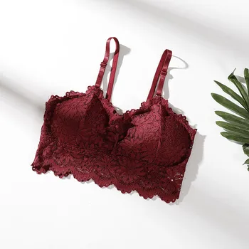 Summer women's lace stitching wrapped chest tube top primer sexy fashion anti-light strap underwear lace top camisole 51*
Summer women's lace stitching wrapped chest tube top primer sexy fashion anti-light strap underwear lace top camisole 51*