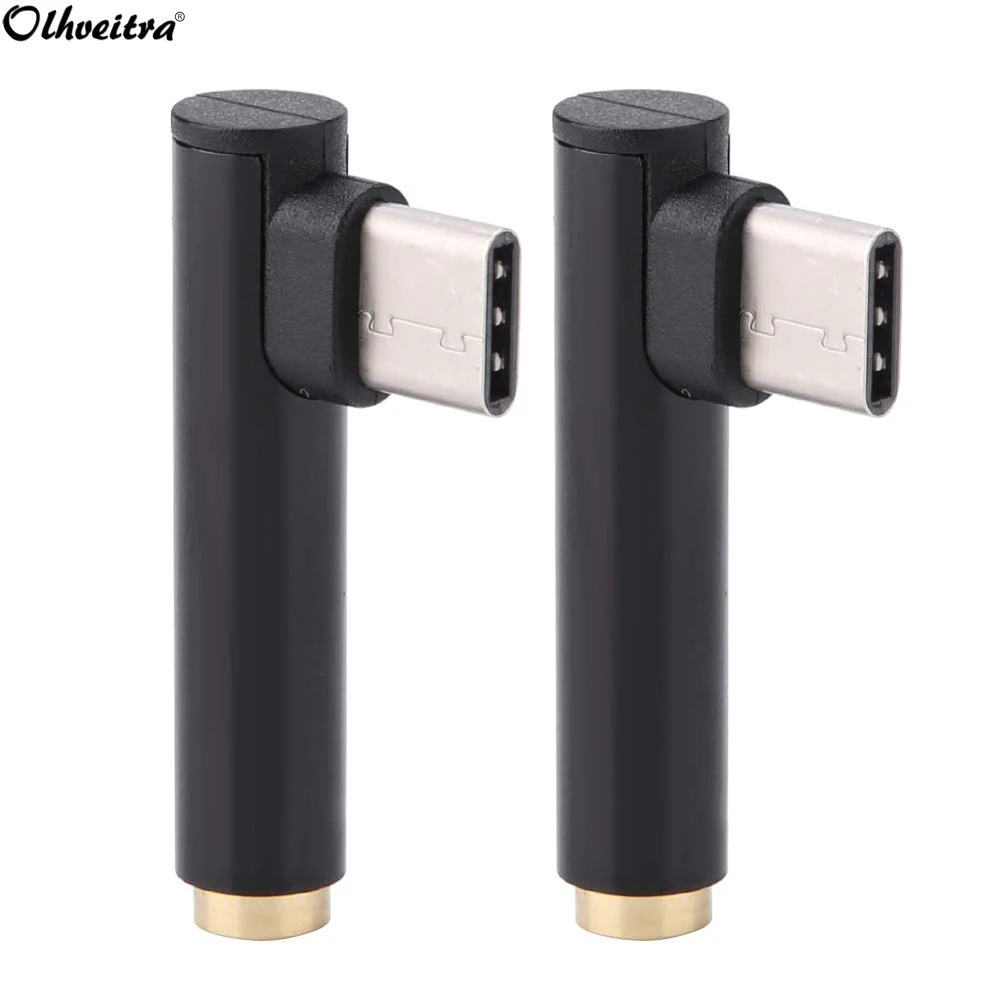 

Olhveitra Type C to 3.5mm Jack AUX Audio Headphone Adapter Splitter Converter Cable Phone Call For Samsung Xiaomi Google Huawei