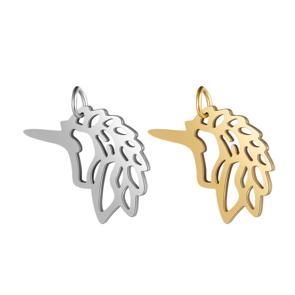 Fnixtar 10pcs/lot Mirror Polished Stainless Steel 22mm Unicorn Charms Metal Animal Pendants DIY Jewelry Making Accessories
Fnixtar 10pcs/lot Mirror Polished Stainless Steel 22mm Unicorn Charms Metal Animal Pendants DIY Jewelry Making Accessories