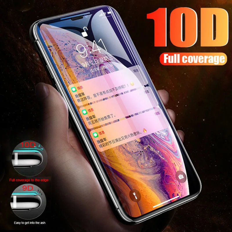 ALANGDUO Tempered Glass for Apple iphone 6 6s 7 8 Plus Screen Protector 10D Protetion Glass Film on iPhone XS Max XR X Crystal
ALANGDUO Tempered Glass for Apple iphone 6 6s 7 8 Plus Screen Protector 10D Protetion Glass Film on iPhone XS Max XR X Crystal