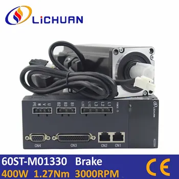 servo motor 400W with brake and servo driver kit 0.4kw servo motor braking for Z axis 400W motor for CNC plasma cutter machine
servo motor 400W with brake and servo driver kit 0.4kw servo motor braking for Z axis 400W motor for CNC plasma cutter machine