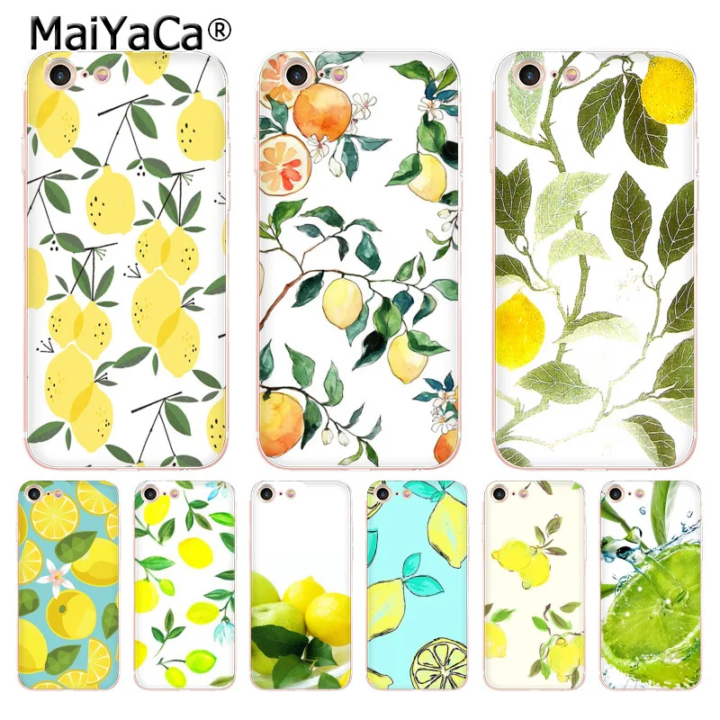 MaiYaCa For iphone 7 6 X Case Fruit Fresh Lemon Colorful Coque Shell Phone Case for iPhone 8 7 6 6S Plus X 5 5S XS XR XSMAX
MaiYaCa For iphone 7 6 X Case Fruit Fresh Lemon Colorful Coque Shell Phone Case for iPhone 8 7 6 6S Plus X 5 5S XS XR XSMAX