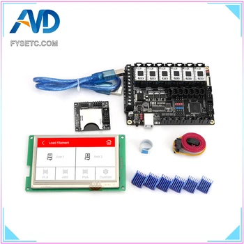 FYSETC F6 V1.3 ALL-in-one Mainboard + 6pcs TB67S109 Stepsticker S109 Stepper Motor Driver + 4.3" inch Touch Screen
FYSETC F6 V1.3 ALL-in-one Mainboard + 6pcs TB67S109 Stepsticker S109 Stepper Motor Driver + 4.3" inch Touch Screen