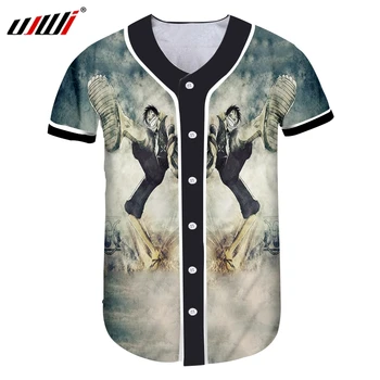 UJWI Luffy One Piece Men 2020 New Streetwear Baseball Shirt Casual Brand T-shirt 3D Printed Man Hip Hop Tshirt Wholesale
UJWI Luffy One Piece Men 2020 New Streetwear Baseball Shirt Casual Brand T-shirt 3D Printed Man Hip Hop Tshirt Wholesale