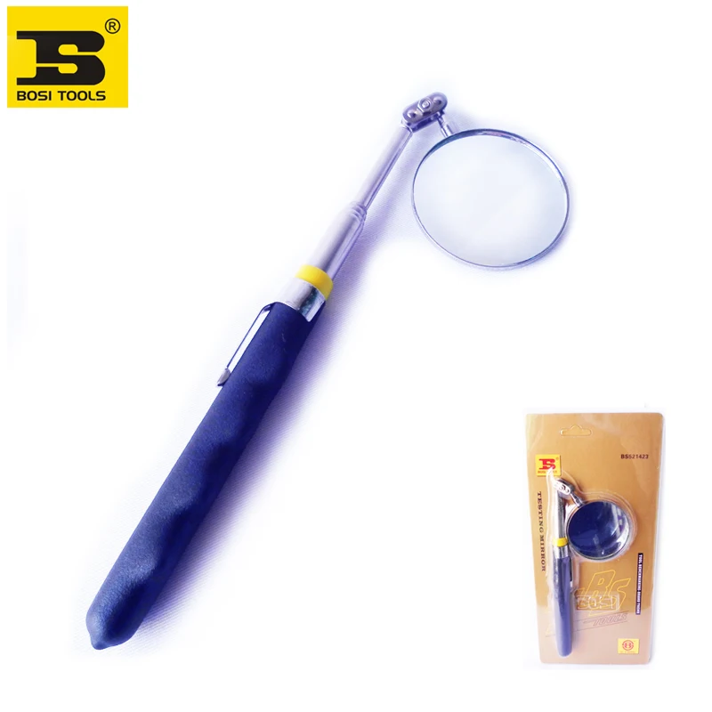 2" Round Telescoping Inspection Mirror Extend to 28" Cushion Grip Handle for Mechanics car repair
2" Round Telescoping Inspection Mirror Extend to 28" Cushion Grip Handle for Mechanics car repair