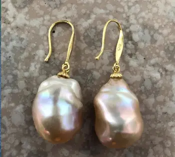 gorgeous pair of 18-20mm south sea gold pin pearl earring 14k
gorgeous pair of 18-20mm south sea gold pin pearl earring 14k