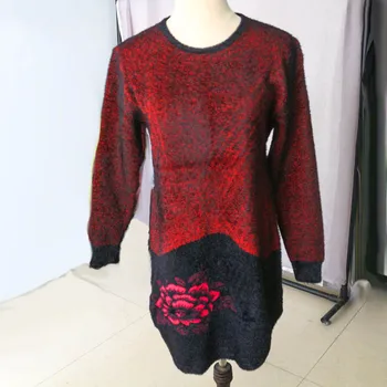 Full Long Pullover Floral Print Thick Clothes For Women Pullover Vintage Autumn And Winter Seasons Sweater
Full Long Pullover Floral Print Thick Clothes For Women Pullover Vintage Autumn And Winter Seasons Sweater