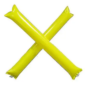 8 Pair Yellow Colour - Cheering Sticks Bang Thunder Noise Makers Clappers Cheer - Football Sports Party Novelty
8 Pair Yellow Colour - Cheering Sticks Bang Thunder Noise Makers Clappers Cheer - Football Sports Party Novelty