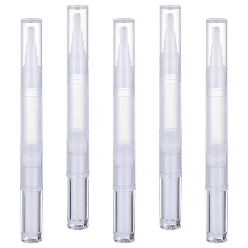 5pcs 3ml Nail Oil Pen Twist Pens Eyelash Growth Liquid Empty Transparent Cosmetic Container Applicators Tube With Brush Tip
5pcs 3ml Nail Oil Pen Twist Pens Eyelash Growth Liquid Empty Transparent Cosmetic Container Applicators Tube With Brush Tip