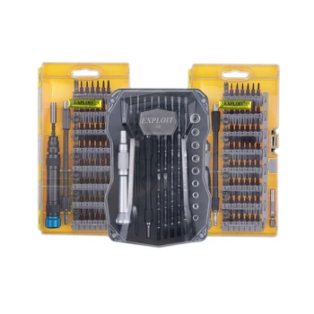 New Upgraded Precision 60 in 1 Screwdriver Set with S2 Steel Magnetic Bits for Mobile Phone SLR Carema Digital Product Computer
New Upgraded Precision 60 in 1 Screwdriver Set with S2 Steel Magnetic Bits for Mobile Phone SLR Carema Digital Product Computer