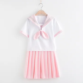 2019 Japanese School Uniform For Girls Sailor Tops+tie+skirt Navy Style Students Jk Clothes For Girl Lala Cheerleader Clothing
2019 Japanese School Uniform For Girls Sailor Tops+tie+skirt Navy Style Students Jk Clothes For Girl Lala Cheerleader Clothing