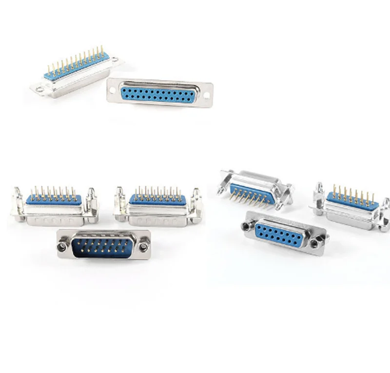 DB15 MALE PCB Mount serial port CONNECTOR Solder Type D-Sub CONNECTORS 15pin plug 15p Adapter FOR PCB
DB15 MALE PCB Mount serial port CONNECTOR Solder Type D-Sub CONNECTORS 15pin plug 15p Adapter FOR PCB