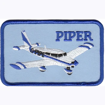Embroidered PIPER Plane Patch Made of Twill with Merrow Border and PVC backing Customized & MOQ50pcs Per Item Free shipping
Embroidered PIPER Plane Patch Made of Twill with Merrow Border and PVC backing Customized & MOQ50pcs Per Item Free shipping