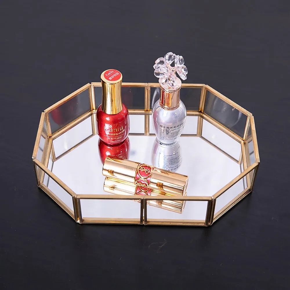 VINCIGANT Makeup Storage Box, Cosmetic Glass Mirror Tray,Bathroom Organiser, Practical Dressing Table Organiser for Lipstick,Mak
VINCIGANT Makeup Storage Box, Cosmetic Glass Mirror Tray,Bathroom Organiser, Practical Dressing Table Organiser for Lipstick,Mak