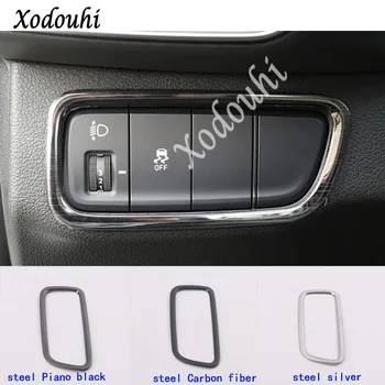 car sticker Stainless steel front head fog light switch button trim frame lamp parts 1pcs For Hyundai Santa Fe SantaFe 2019 2020
car sticker Stainless steel front head fog light switch button trim frame lamp parts 1pcs For Hyundai Santa Fe SantaFe 2019 2020