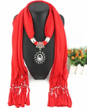 Winter Women's Fashion Joker Polyester Solid Color Scarf Alloy Oval Gemstone Pendant Tassel Scarf
Winter Women's Fashion Joker Polyester Solid Color Scarf Alloy Oval Gemstone Pendant Tassel Scarf