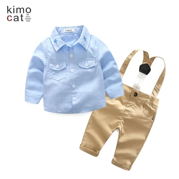 Kimocat Plaid Shirt+Pants 2Pcs Baby Kids Clothing Outfits Casual Boy Blazer Full Sleeve New Boy Clothes Set Autumn Lapel Blazer 
Kimocat Plaid Shirt+Pants 2Pcs Baby Kids Clothing Outfits Casual Boy Blazer Full Sleeve New Boy Clothes Set Autumn Lapel Blazer
