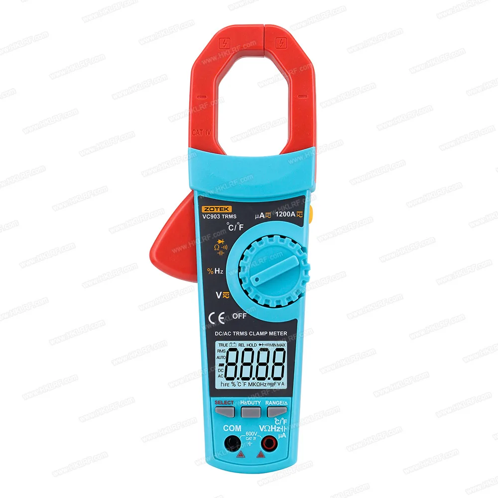 VC903 VC902 True RMS Digital Clamp Meter 1000A 1200A Ac/Dc Current Voltage Automatic Range Multimete Tester
VC903 VC902 True RMS Digital Clamp Meter 1000A 1200A Ac/Dc Current Voltage Automatic Range Multimete Tester