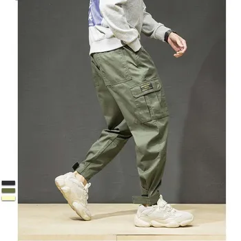 New Fashion Men Cargo Pants with Many Pocket Cotton Loose Baggy Hip Hop Harem Pants Streetwear Joggers Trousers Man Clothes
New Fashion Men Cargo Pants with Many Pocket Cotton Loose Baggy Hip Hop Harem Pants Streetwear Joggers Trousers Man Clothes
