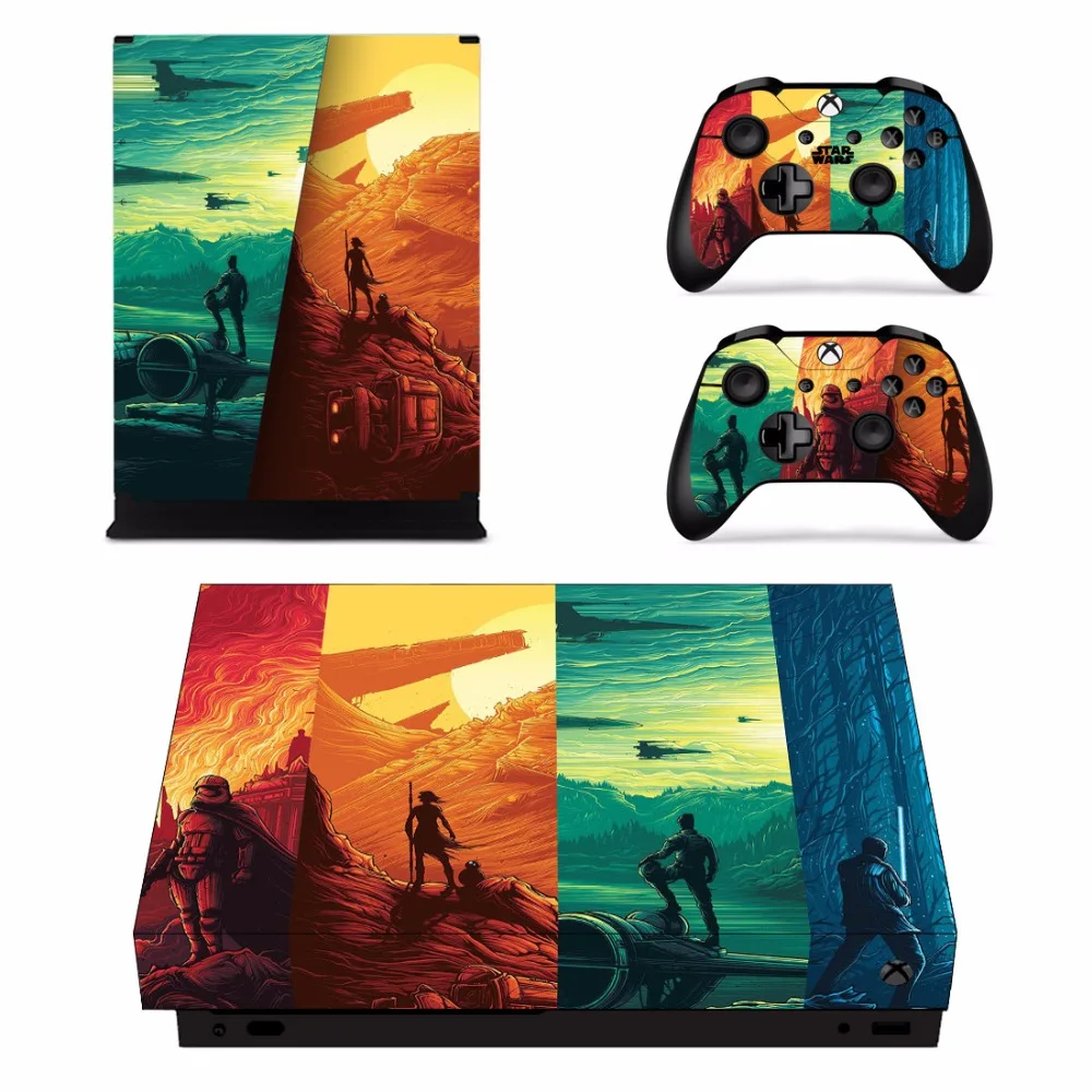 Star Wars Darth Vader Skin Sticker Decal For Microsoft Xbox One X Console and 2 Controllers For Xbox One X Skins Stickers Vinyl
Star Wars Darth Vader Skin Sticker Decal For Microsoft Xbox One X Console and 2 Controllers For Xbox One X Skins Stickers Vinyl