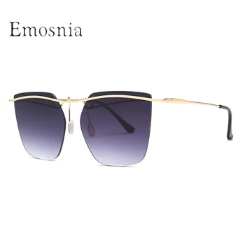 Emosnia Big Frame Rimless Sunglasses Women Irregular Gradient New Brand Glasses Designer Fashion Male Female Shades UV400 Oculos
Emosnia Big Frame Rimless Sunglasses Women Irregular Gradient New Brand Glasses Designer Fashion Male Female Shades UV400 Oculos