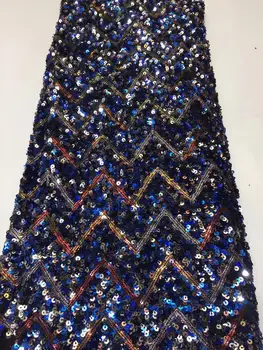 Sapphire blue African lace 2019 high quality lace mesh fabric embroidery 3D sequined Nigerian Swiss lace fabric
Sapphire blue African lace 2019 high quality lace mesh fabric embroidery 3D sequined Nigerian Swiss lace fabric