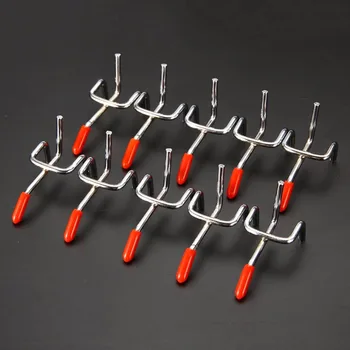 10/25pcs Stainless Steel Silver Red Peg Board Hook 25mm Single Pegboard Hooks Board Slat Wall Retail Display Shop Peg Mayitr
10/25pcs Stainless Steel Silver Red Peg Board Hook 25mm Single Pegboard Hooks Board Slat Wall Retail Display Shop Peg Mayitr
