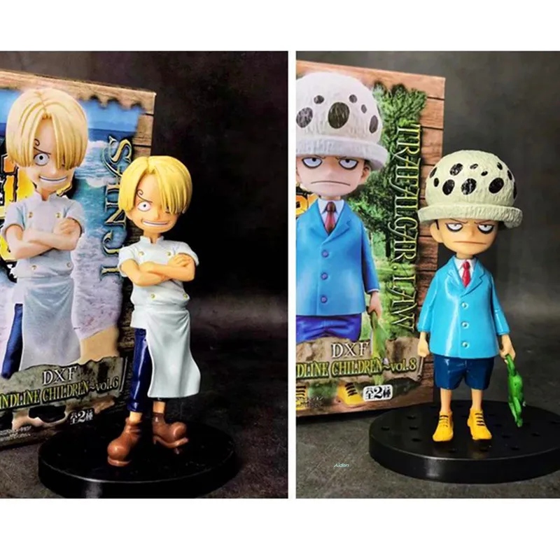 6" One Piece The Straw Hat Pirates DXF Childhood Trafalgar Law Vinsmoke Sanji PVC Action Figure Collectible Model Toy 15CM B139
6" One Piece The Straw Hat Pirates DXF Childhood Trafalgar Law Vinsmoke Sanji PVC Action Figure Collectible Model Toy 15CM B139
